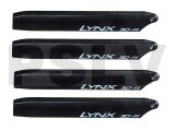 LXT1203-3D    Lynx Main Blade 120 mm Pro Edition Black 2 sets Trex150  